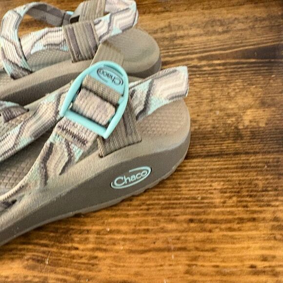 Chacos‎ Blue And Gray Sandals Size 7 - Picture 5 of 8